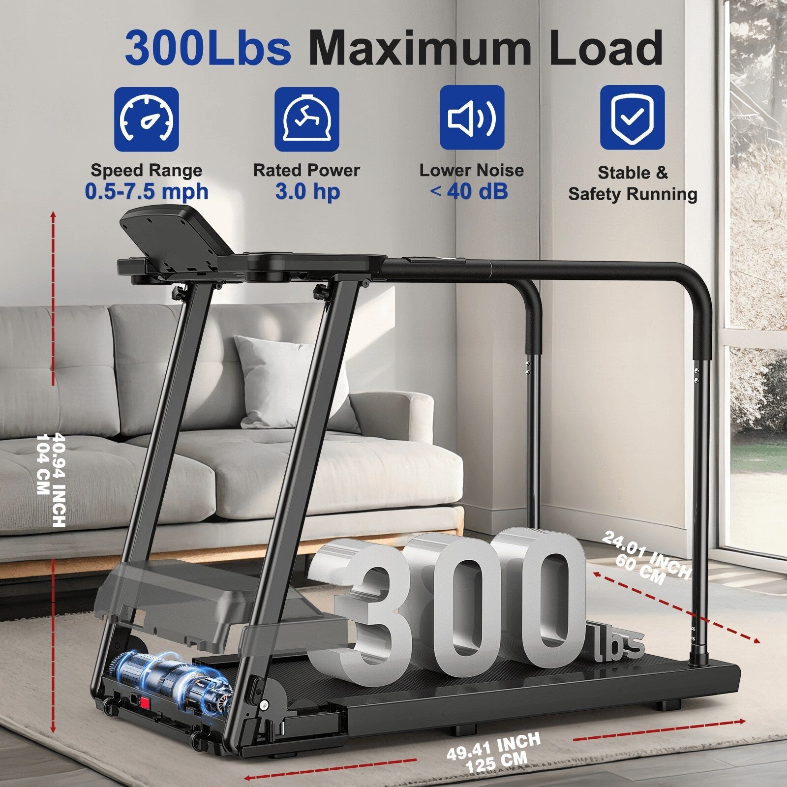 Momentum™ ElderFit Treadmill 2.0 - Momentum